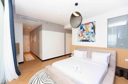 Ajman Apartment | Coastal 3BR Retreat in Seaside Hills Sea View