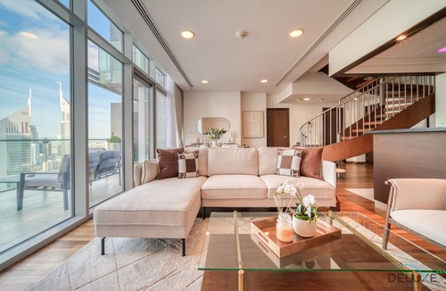 Bur Dubai Apartment | Cosmopolitan 2BR Duplex Apartment at Burj Daman DIFC by Deluxe Holiday Homes