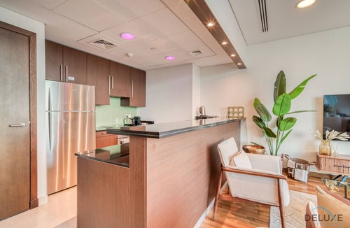 Bur Dubai Apartment | Cosmopolitan 2BR Duplex Apartment at Burj Daman DIFC by Deluxe Holiday Homes