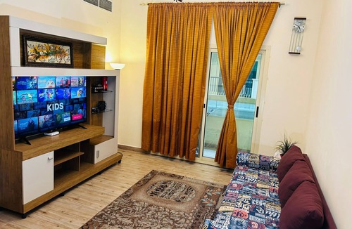 Sharjah Apartment | Cozy 2-bedroom apartment in charming Sharjah with AC