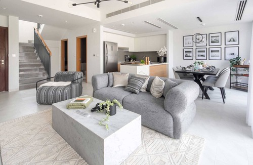 Dubai Villa | Cozy 3BR Villa w Maid's Room & Backyard!