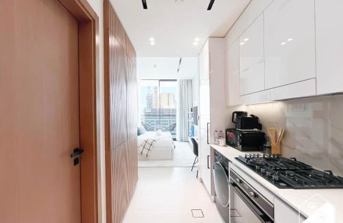 Jumeirah Village Circle Apartment | Cozy & Chic upgraded Studio with Balcony Dubai JVC