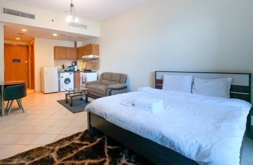 Dubai Production City Apartment | Cozy Furnished Studio