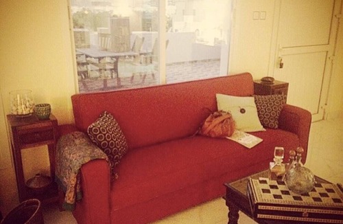 Muscat Bed & Breakfast | Cozy penthouse room and roof terrace with mountain views in Muscat