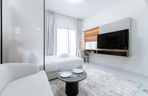 Jebel Ali Apartment | Cozy Studio at Equiti Gates Prime Jabel Ali