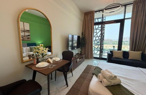Masdar City Apartment | Cozy Studio -Masdar City - Pool & Gym
