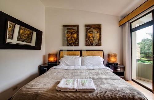 Santa Ana Apartment | CR MARIPOSA RENTALS lakeview, spacious penthouse with office, pool, gym, Jacuzzi