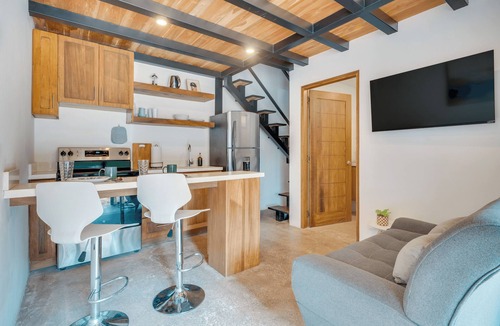 Playa Grande Apartment | Playa Grande Loft 4 - Starlink WiFi - Walk to Beach - Sleeps 2