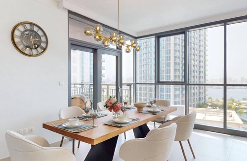 Dubai Apartment | Creek Residences - Opulent Two Bed with Creek View