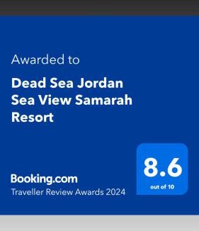 Sweimeh Apartment | Dead Sea Jordan Sea View Samarah Resort Traveler Award 2024 winner