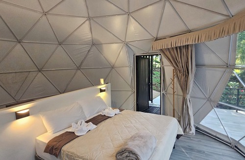 Katira Cabin | Deluxe Jungle Dome with King Bed & Deck