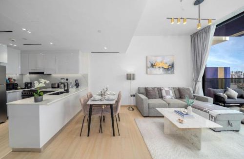 International City Apartment | Designer 1BR in Binghatti, Pool & Gym, JVC Dubai