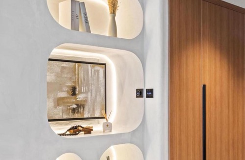 Business Bay Apartment | Designer Loft Studio Canal View Business Bay