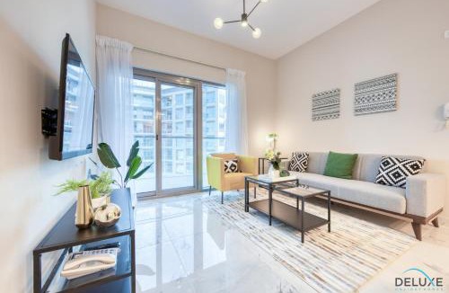 Dubai Apartment | Distance Away From Expo City Dubai 1BR Unit, MAG 510, Madinat Al Mataar by Deluxe Holiday Homes