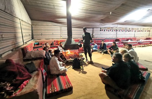 Wadi Rum RV Rental | Double bed in the desert -includes food-
