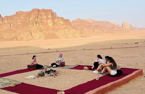 Wadi Rum RV Rental | Double bed in the desert -includes food-