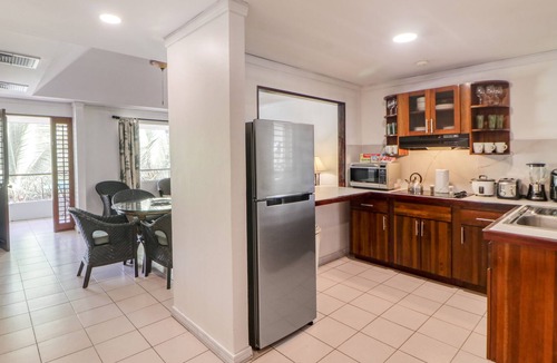 Damas Apartment | Dreamy tropical gem with pool, lush gardens, private patio, & WiFi
