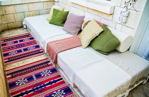 Amman Apartment | Dreamy White Minimalist 2 Bed/Bath with Garden