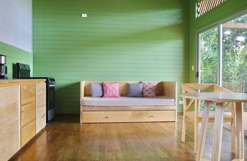 Las Delicias House | Eco wooden house 7' to Santa Teresa
