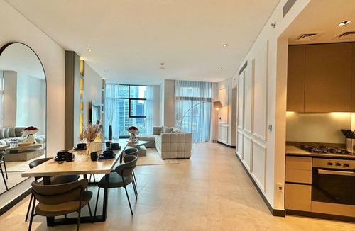 Business Bay Apartment | Elegant 2BR Apt in Business Bay w/Huge Balcony