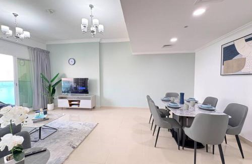 Al Majaz Apartment | Elegant 2BR Waterfront Apartment Spacious