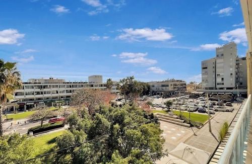 Herzliya Pituach Apartment | Elegant Beachside Apartment | Building Shelter