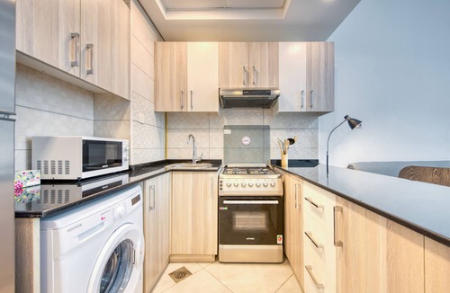 Dubai Production City Apartment | Elegantly furnished studio with balcony in cool Dubai