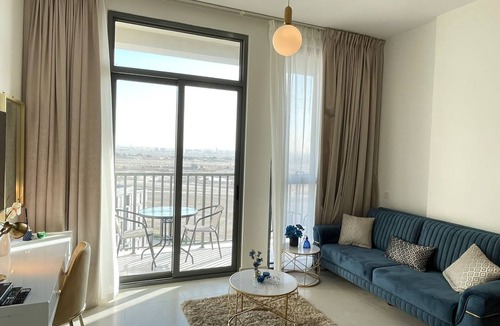 Dubai Production City Apartment | Elite Inn: Dania3 Cosy Elegant Studio at Midtwon IMPZ Dubai