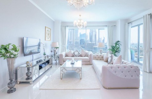 Downtown Dubai Apartment | Elite Royal Apartment - Full Burj Khalifa & Fountain View - Premier - 2 bedrooms & 1 open bedroom without partition