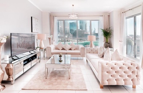 Downtown Dubai Apartment | Elite Royal Apartment - Full Burj Khalifa & Fountain View - Brilliant - 2 bedrooms & 1 open bedroom without partition