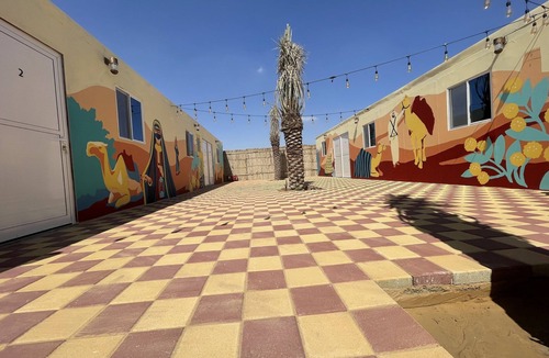 Al Awir RV Rental | Exclusive Desert Camp with Private Rooms & AC