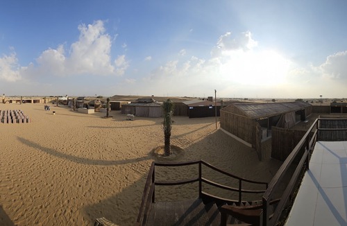 Al Awir RV Rental | Exclusive Desert Camp with Private Rooms & AC