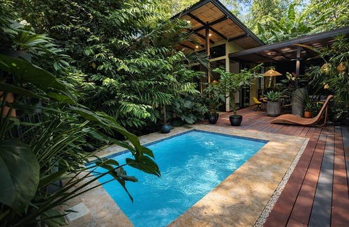 Manzanillo House | Exotic living with a private pool, just steps from the beach.