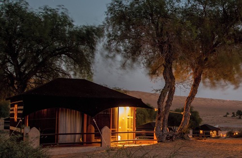 Bidiya Resort | Experience Wahiba in the comfort of our Premium Tents at Thousand Nights Camp