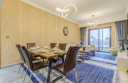 Al Kubus Apartment | Exquisite 2BR Seafront Haven with Resort Lifestyle and Panoramic Sea Views