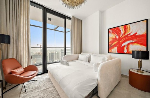 Business Bay Apartment | FIRST CLASS 1BR Modern Serenity , Near Downtown