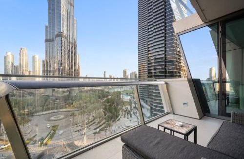 Downtown Dubai Apartment | FIRST CLASS 1BR with full BURJ KHALIFA View