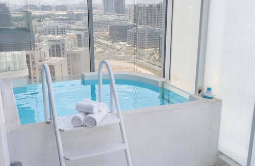 Al Barsha Apartment | Free housekeeping visits during your stay - StayShort - Spectacular Studio in Arjan that Sleeps 2