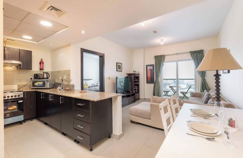 Dubai Sports City Apartment | Free housekeeping visits during your stay - StayShort - Charming & Bright 1BR in Red Residence Dubai Sports City