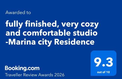 Port Ghalib Apartment | fully finished, very cozy and comfortable studio -Marina city Residence