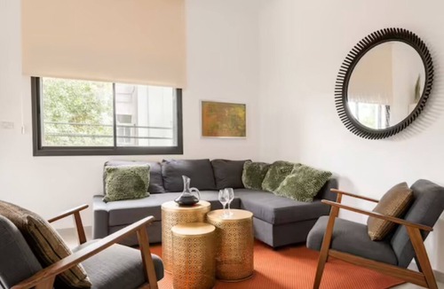 Haifa Apartment | Gem of Haifa: Boutique Bliss on Hanassi Blvd in Carmel Center, Free Parking