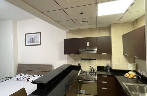 Dubai Sports City Apartment | Golf and Skyline view. Dubai SportCity from 65 USD Parking included