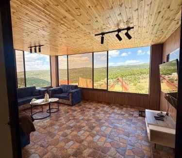 Ajloun Ski Chalet | Green forest farm