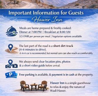 Wadi Bani Khalid Hostel | Hawer Inn - wadi bani Khalid