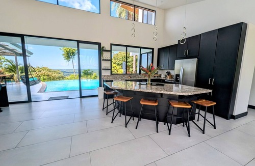 Ciudad Cortes House | Hilltop Villa with Amazing Ocean and Jungle Views