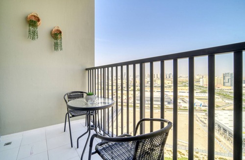 Dubai Production City Apartment | Idyllic 2BR w/Assistant’s Room at Mesk 1 Midtown Dubai Production City by Deluxe Holiday Homes