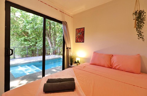 Pinilla Villa | Jungle Container Private Pool 8 Min Avellanas