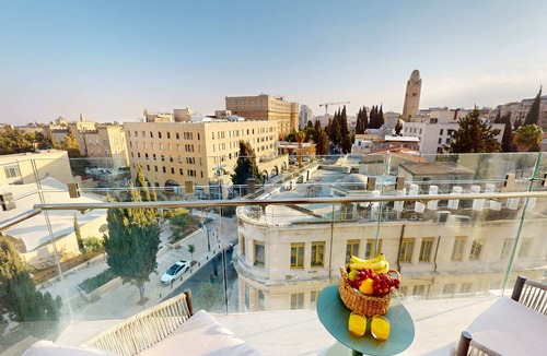 Mamilla Apartment | KING DAVID RESIDENCES-Luxurious Apartment with JLM walls Views