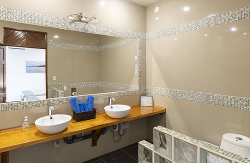 Manzanillo House | Luxurious family beach home 4bedroom 4bath, with POOL, kitchen, balcony & porch