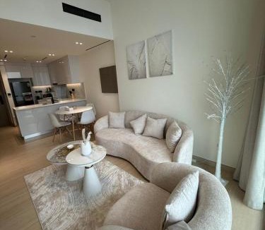 Trade Centre 1 Apartment | Luxury 1BR Apartment In Binghatti Corner, High Floor In JVC